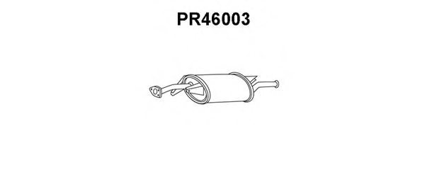 PROTON PW530152 End Silencer
